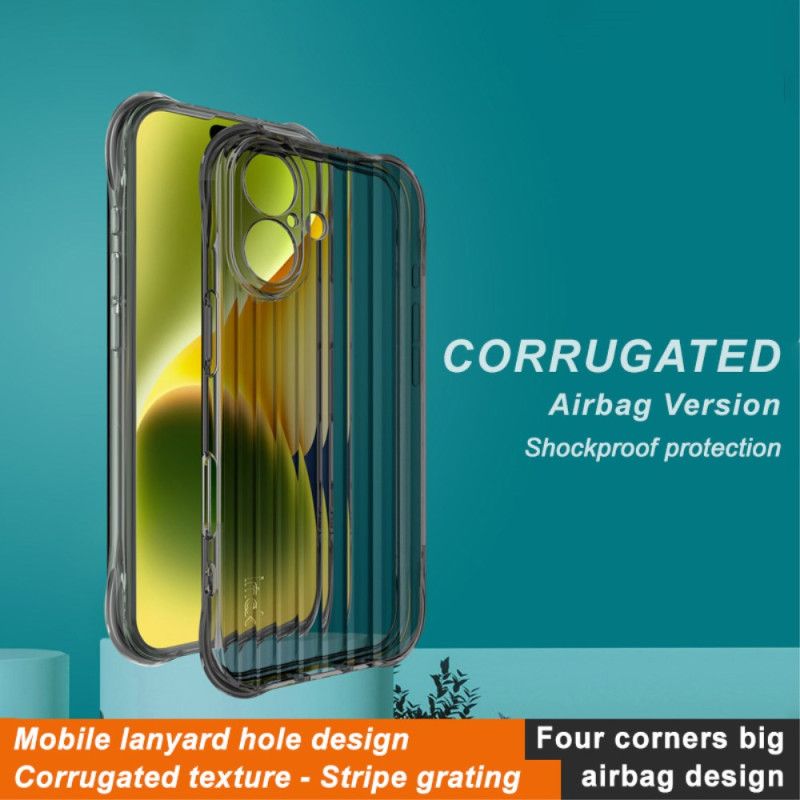 Cover iPhone 16 Wavy Texture Og Imak Airbag Protection