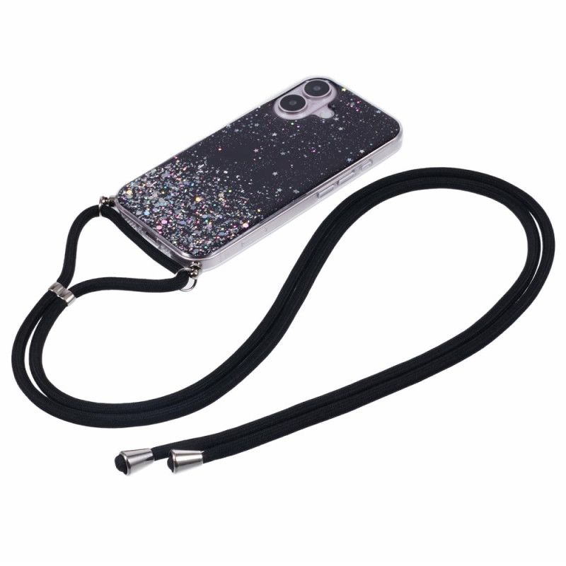 Cover Til iPhone 16 Sequin Series Ledning