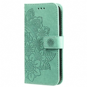 Flip Cover iPhone 16 Mandala Print Med Rem