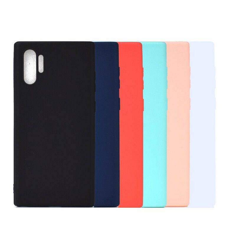 Cover Samsung Galaxy Note 10 Plus Blødt Frostet