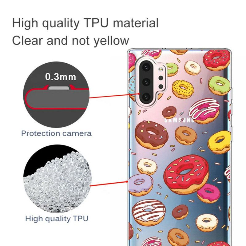 Cover Samsung Galaxy Note 10 Plus Elsker Donuts