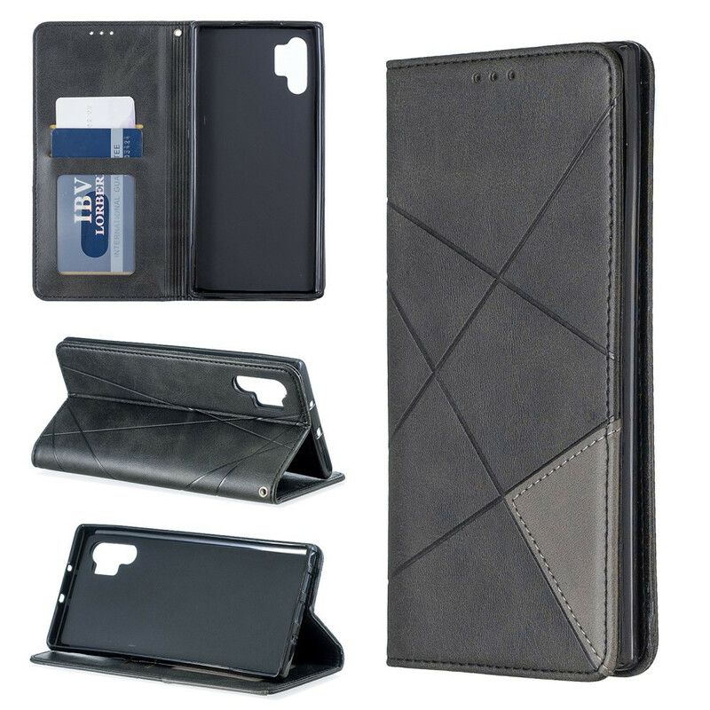 Cover Samsung Galaxy Note 10 Plus Flip Cover Kunstnerstil