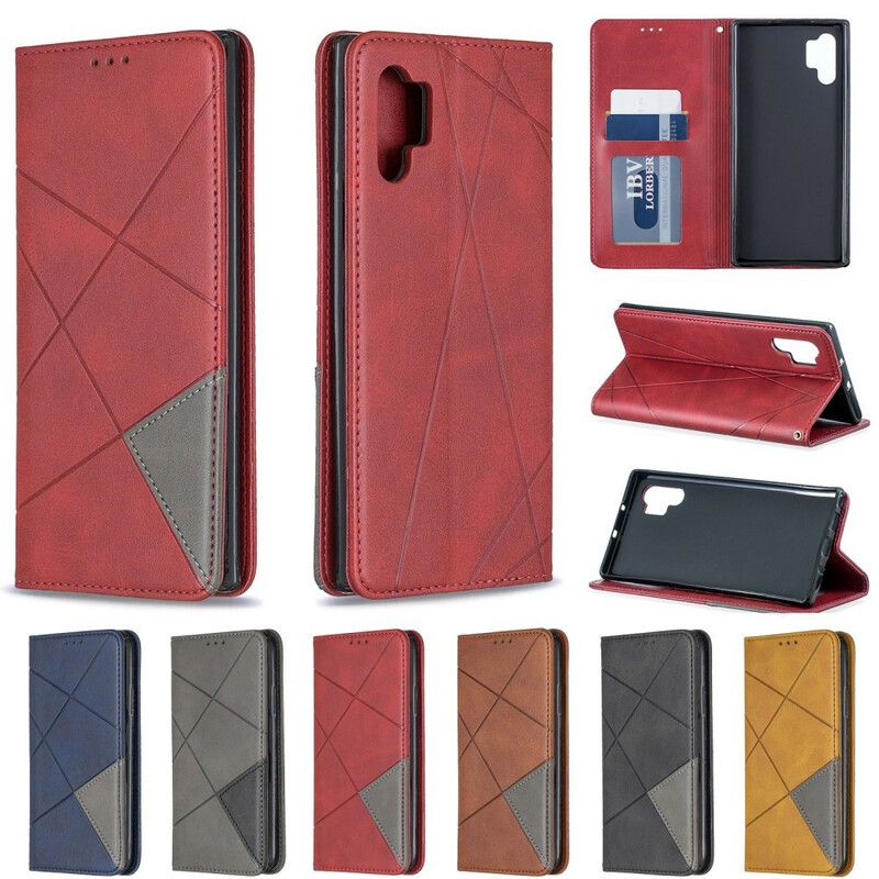 Cover Samsung Galaxy Note 10 Plus Flip Cover Kunstnerstil