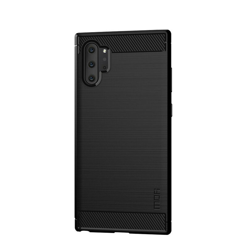 Cover Samsung Galaxy Note 10 Plus Mofi Børstet Kulfiber