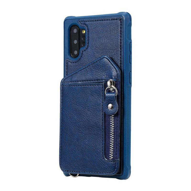 Cover Samsung Galaxy Note 10 Plus Punge Etui Zip Tegnebog