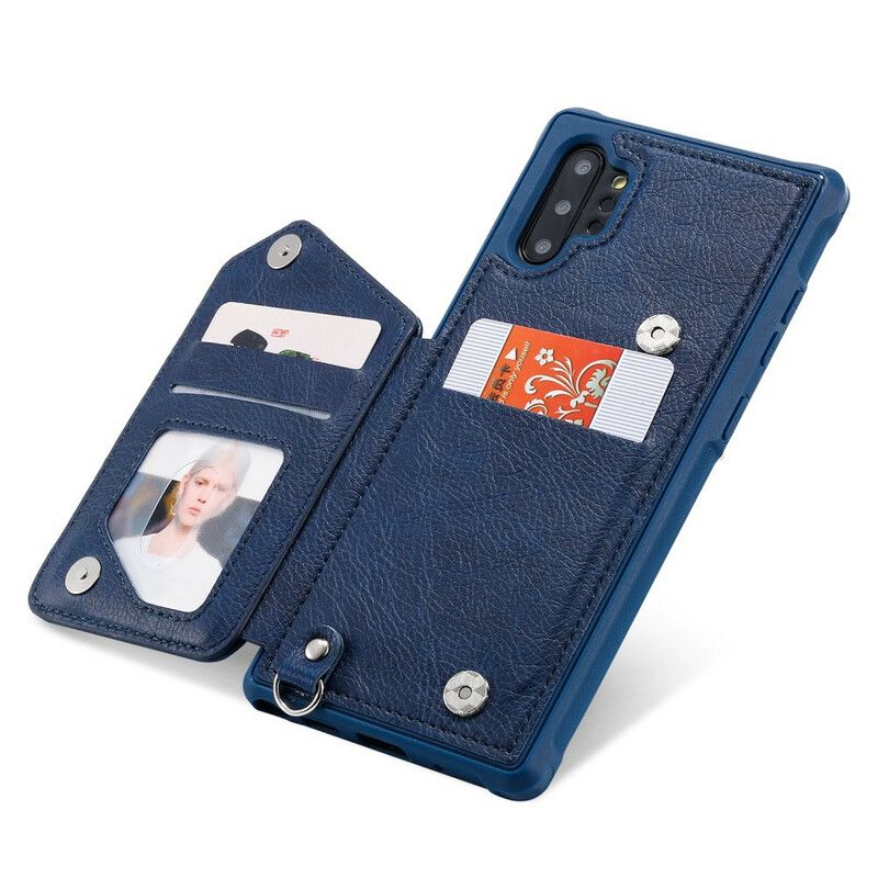 Cover Samsung Galaxy Note 10 Plus Punge Etui Zip Tegnebog