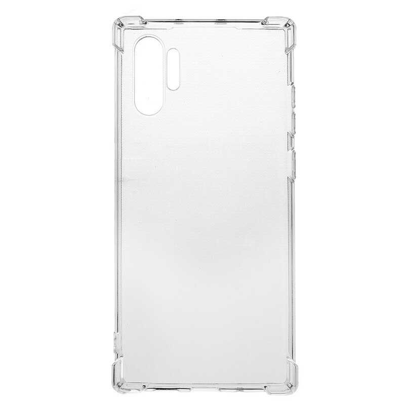 Cover Samsung Galaxy Note 10 Plus Transparente Forstærkede Hjørner