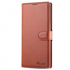 Flip Cover Samsung Galaxy Note 10 Plus Azns Retro