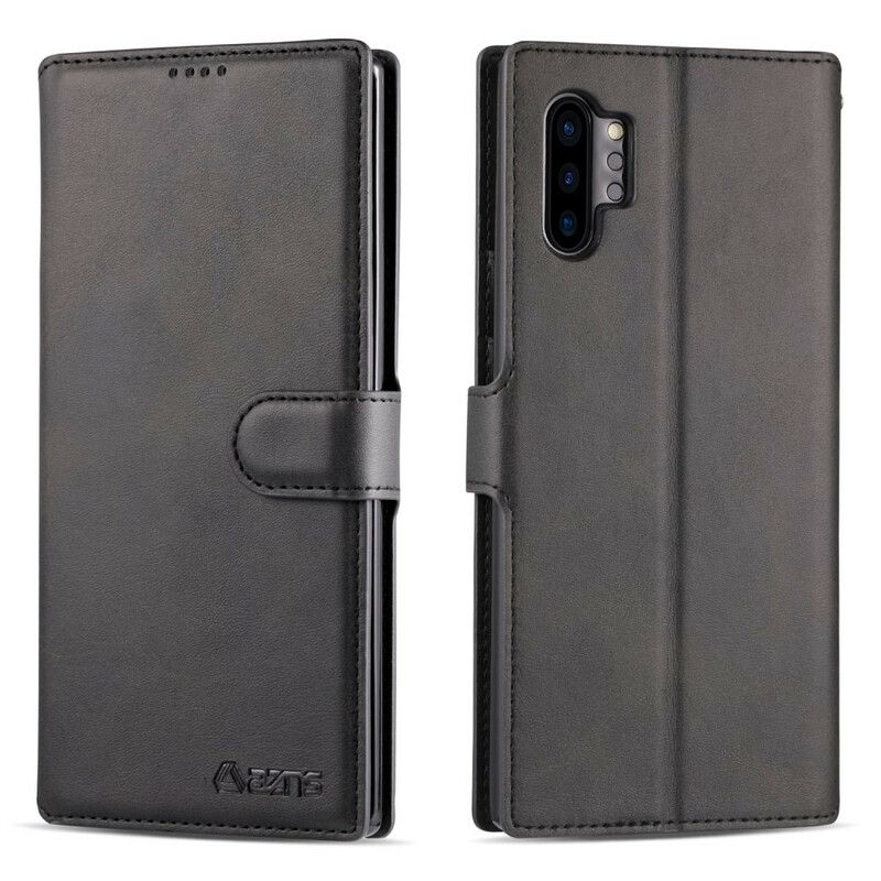 Flip Cover Samsung Galaxy Note 10 Plus Azns Retro