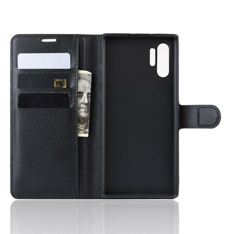 Flip Cover Samsung Galaxy Note 10 Plus Klassiske Farver