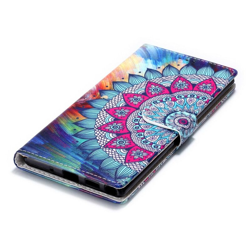 Flip Cover Samsung Galaxy Note 10 Plus Kong Mandala