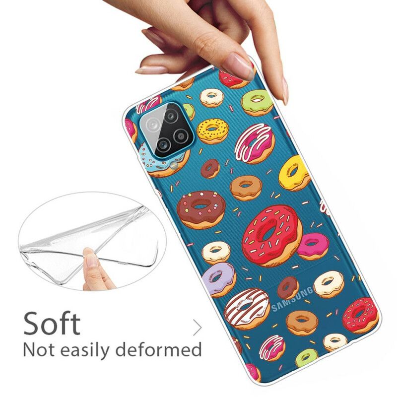 Cover Samsung Galaxy A12 / M12 Elsker Donuts