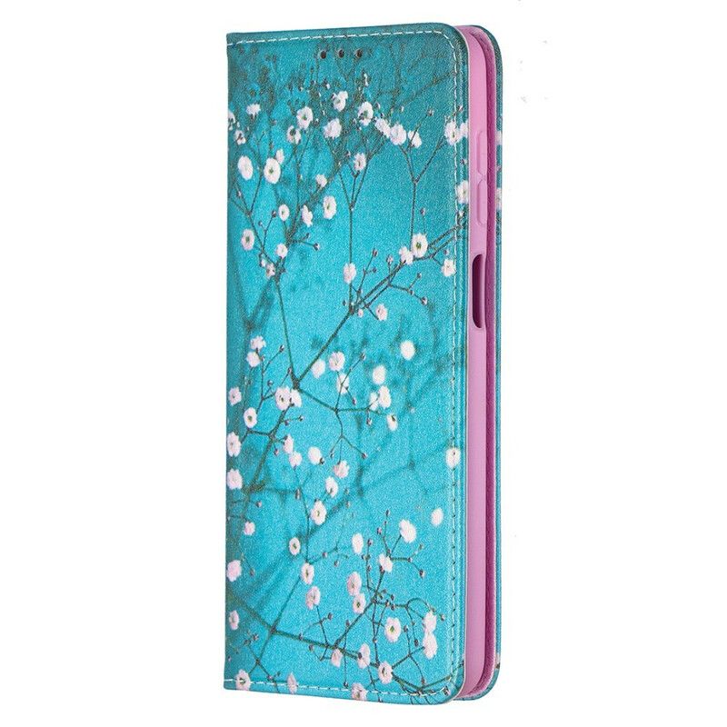 Cover Samsung Galaxy A12 / M12 Flip Cover Blomstrende Grene