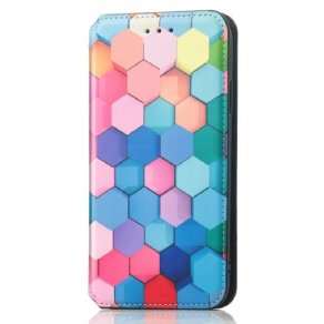 Cover Samsung Galaxy A12 / M12 Flip Cover Caseneo Rfid-design