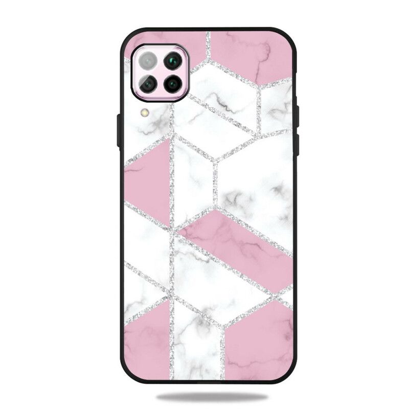 Cover Samsung Galaxy A12 / M12 Glitrer Marmor