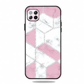 Cover Samsung Galaxy A12 / M12 Glitrer Marmor