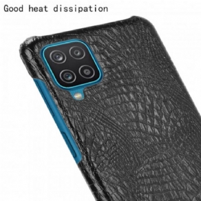 Cover Samsung Galaxy A12 / M12 Krokodillehudeffekt