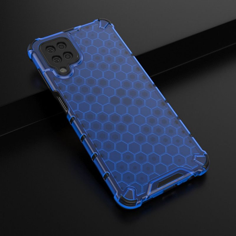 Cover Samsung Galaxy A12 / M12 Med Snor Til Honeycomb Ledning