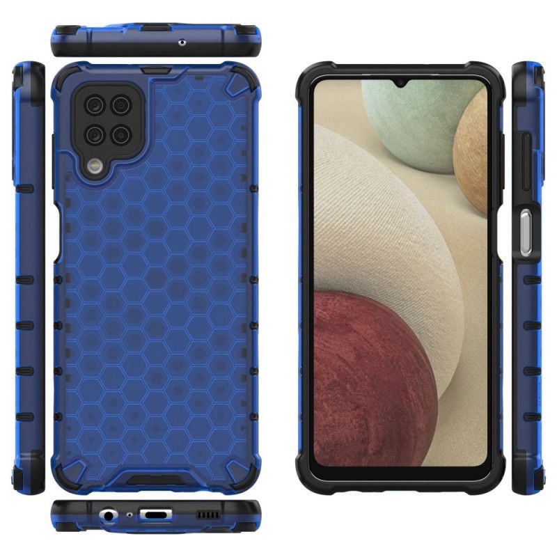 Cover Samsung Galaxy A12 / M12 Med Snor Til Honeycomb Ledning