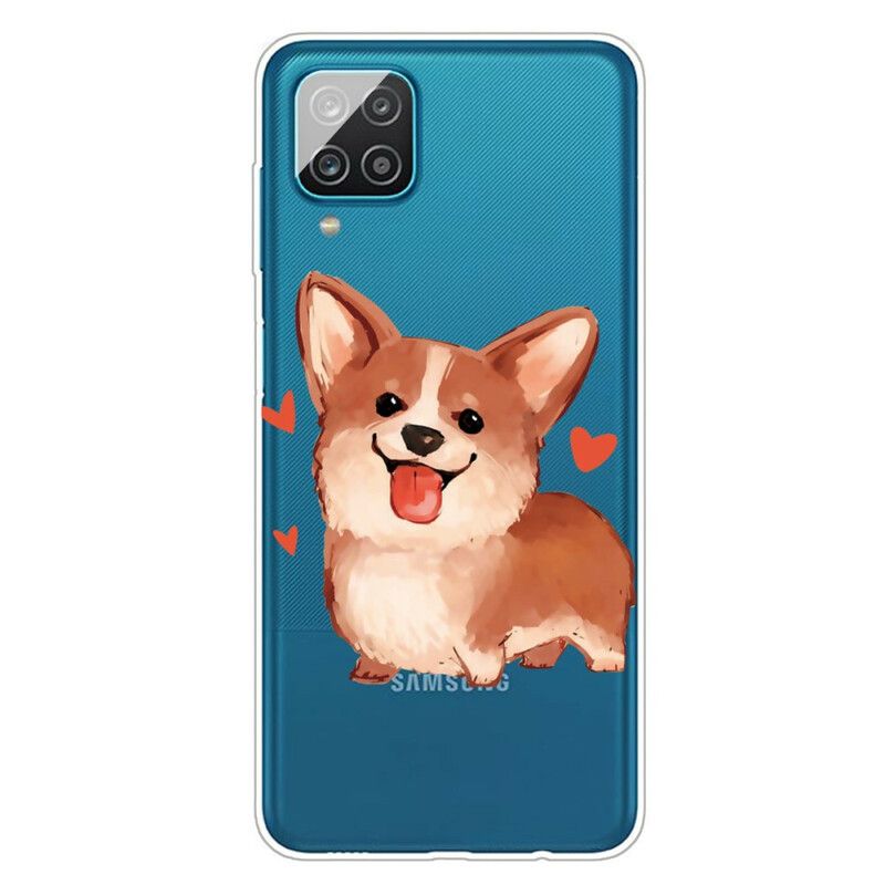 Cover Samsung Galaxy A12 / M12 Min Lille Hund