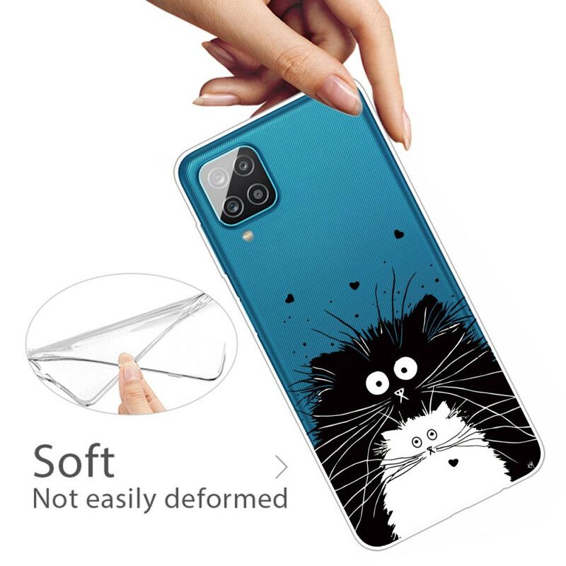 Cover Samsung Galaxy A12 / M12 Se På Kattene