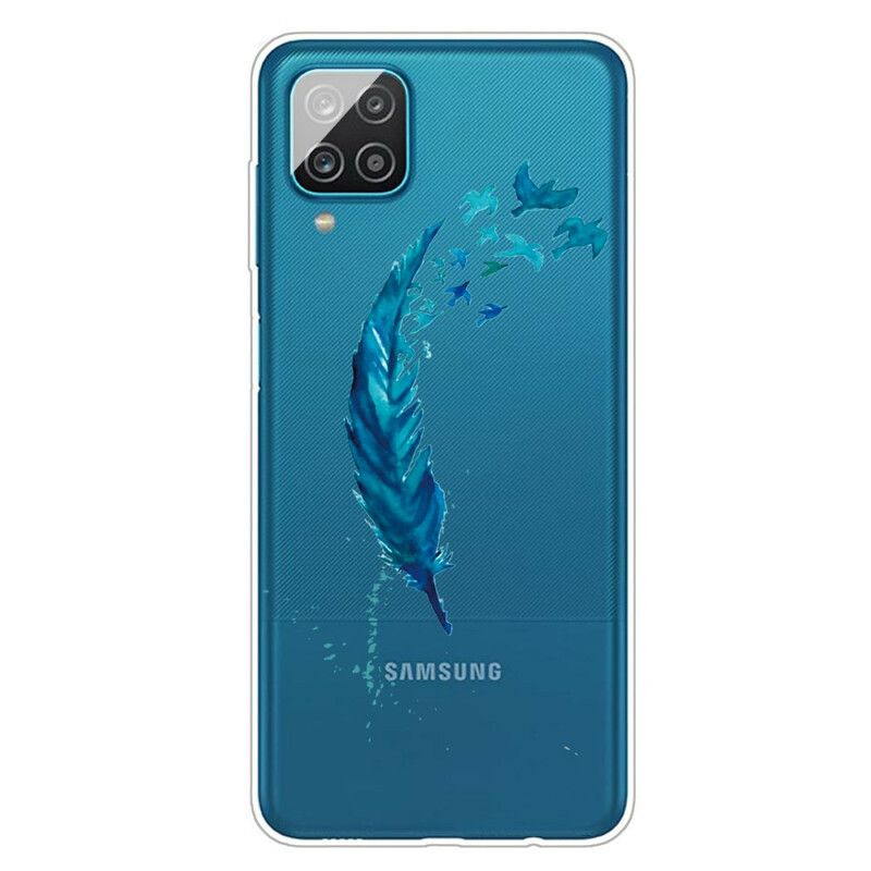 Cover Samsung Galaxy A12 / M12 Smuk Fjer