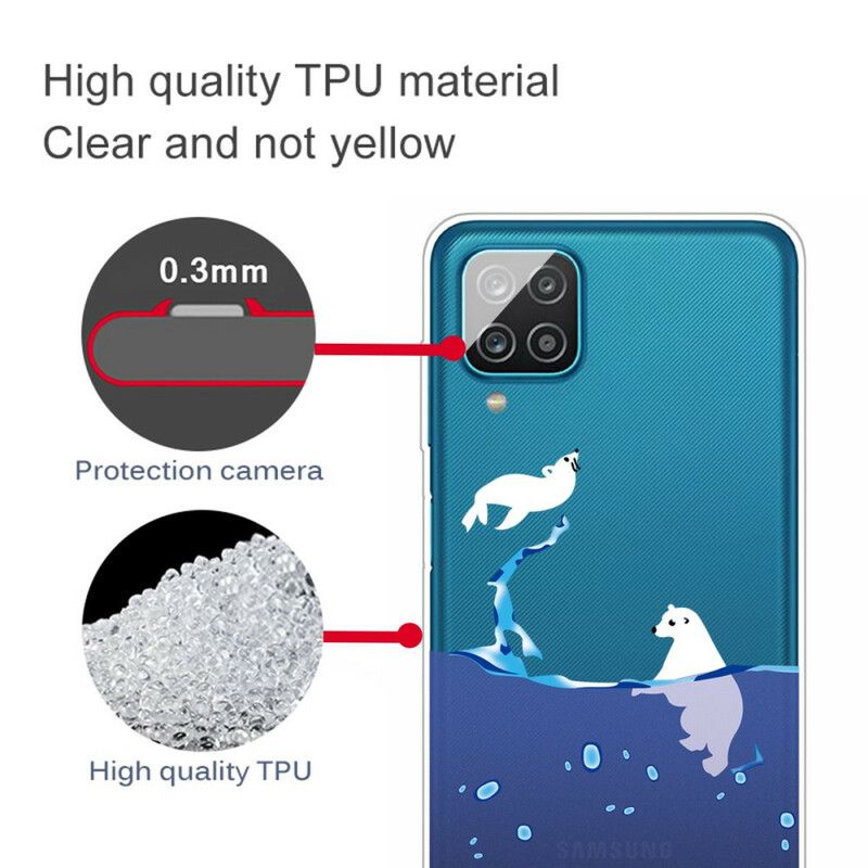 Cover Samsung Galaxy A12 / M12 Søspil