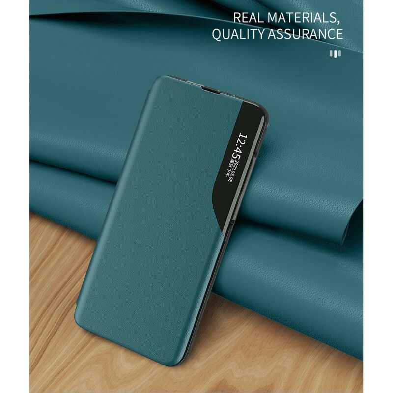 Cover Samsung Galaxy A12 / M12 Tekstureret Kunstlæder