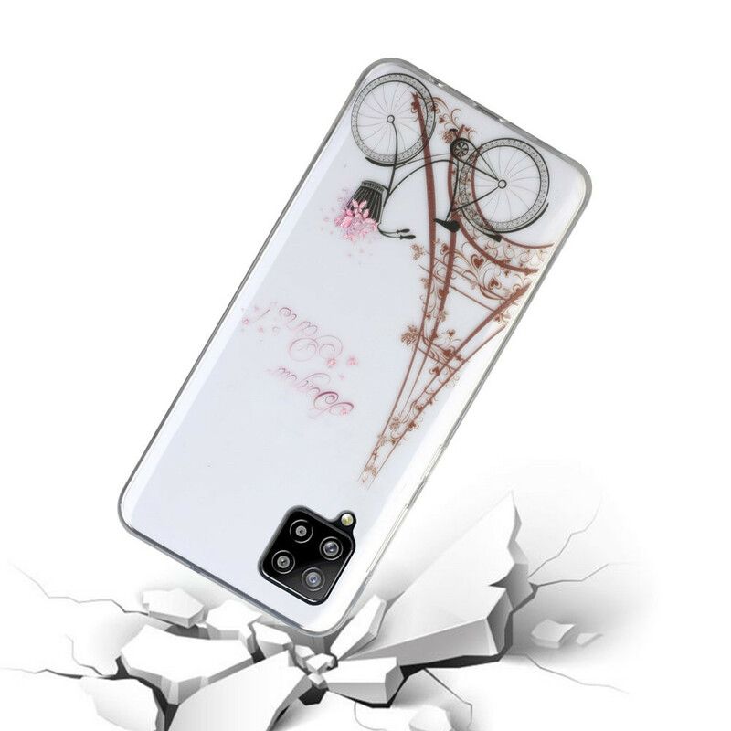 Cover Samsung Galaxy A12 / M12 Transparent Bonjour Paris