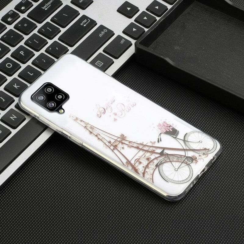 Cover Samsung Galaxy A12 / M12 Transparent Bonjour Paris