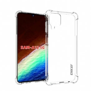 Cover Samsung Galaxy A12 / M12 Transparent Enkay