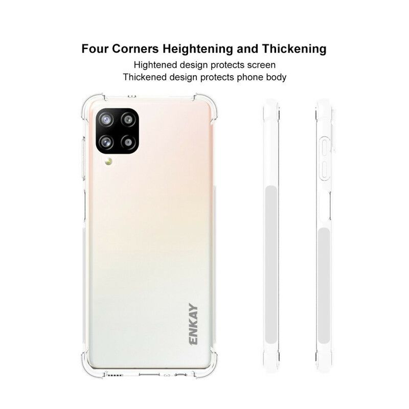 Cover Samsung Galaxy A12 / M12 Transparent Enkay