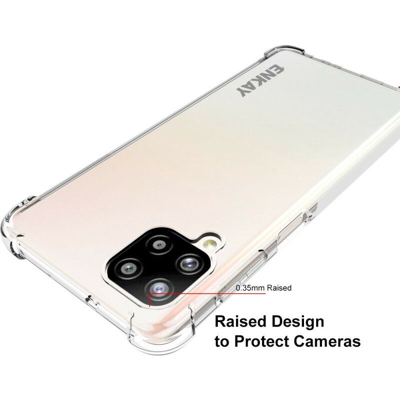 Cover Samsung Galaxy A12 / M12 Transparent Enkay