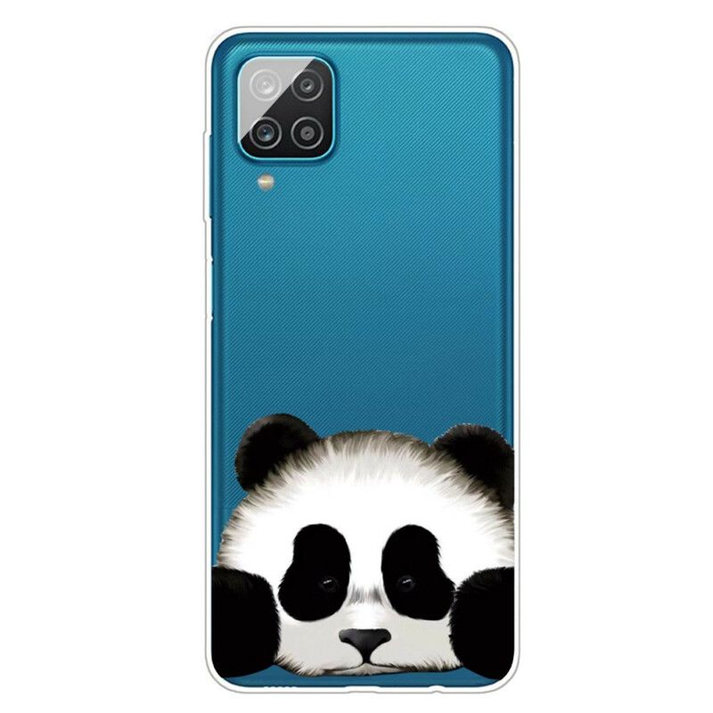 Cover Samsung Galaxy A12 / M12 Transparent Panda