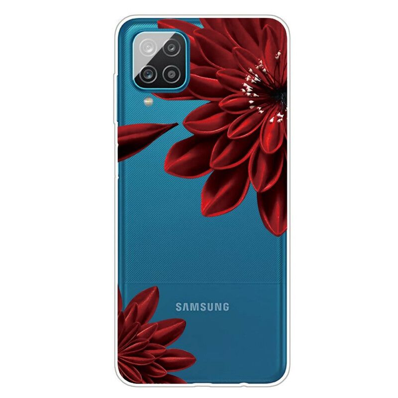 Cover Samsung Galaxy A12 / M12 Vildblomster