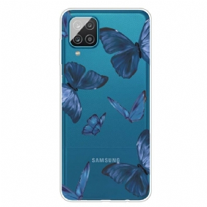 Cover Samsung Galaxy A12 / M12 Vilde Sommerfugle