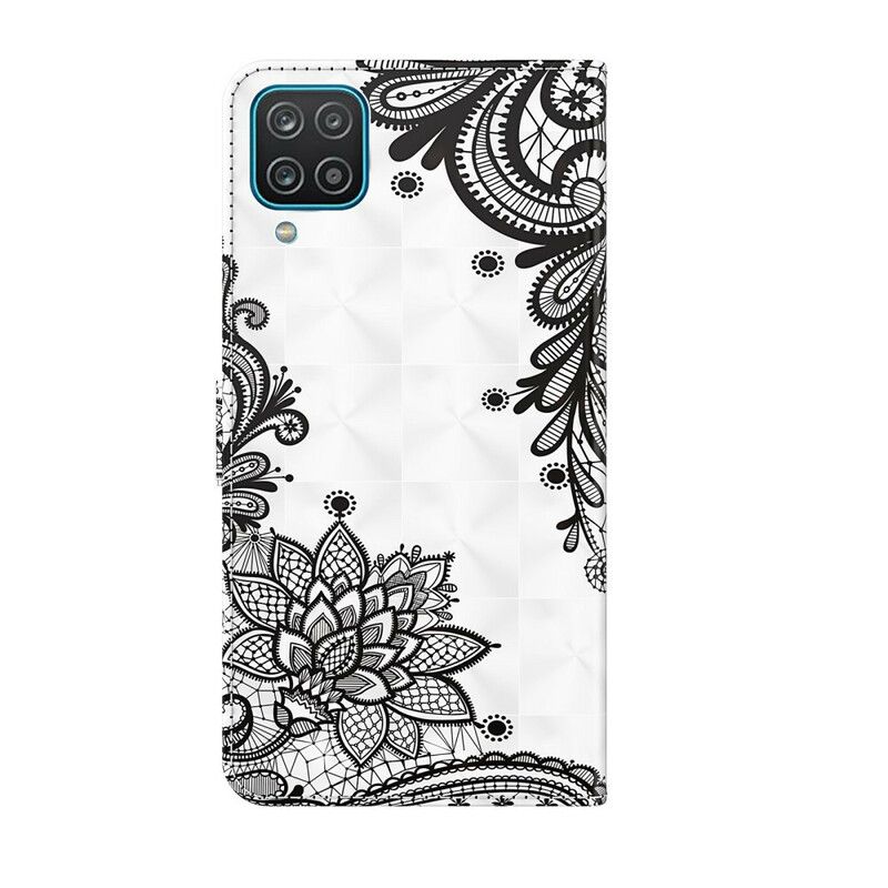 Flip Cover Samsung Galaxy A12 / M12 Chic Blonde