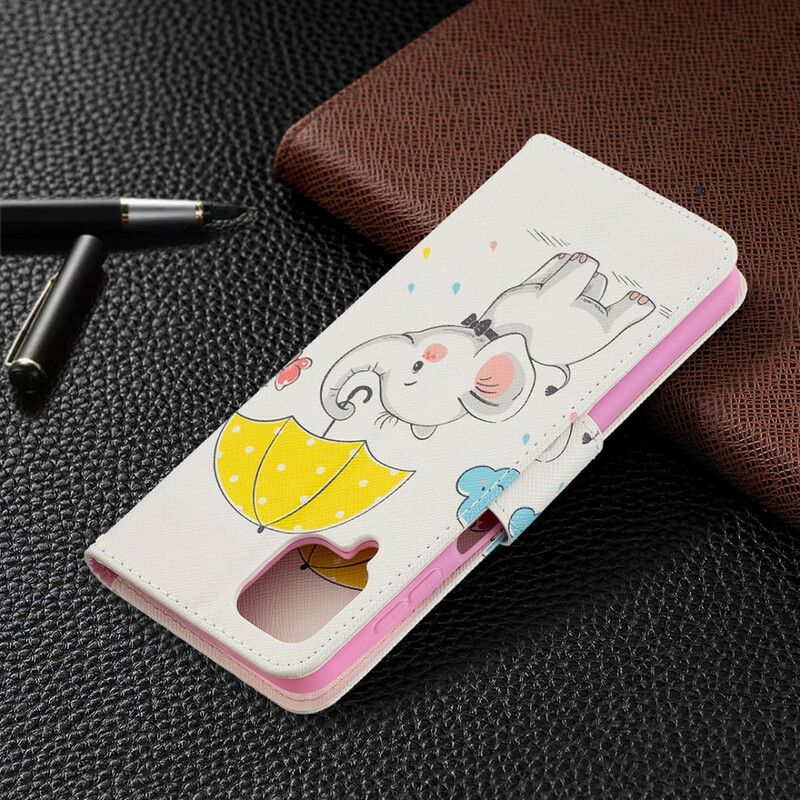 Flip Cover Samsung Galaxy A12 / M12 Elefantunge