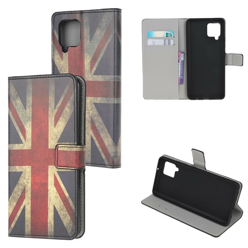 Flip Cover Samsung Galaxy A12 / M12 Englands Flag