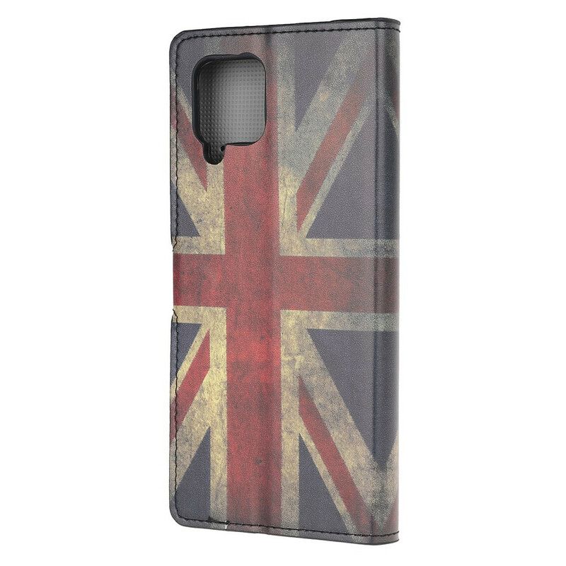 Flip Cover Samsung Galaxy A12 / M12 Englands Flag