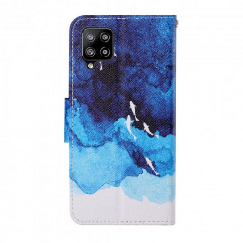 Flip Cover Samsung Galaxy A12 / M12 Hav Med Rem