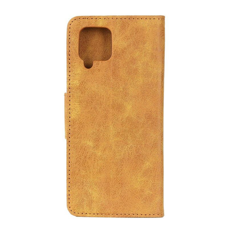 Flip Cover Samsung Galaxy A12 / M12 Læder Cover Vintage Magnetisk Klap