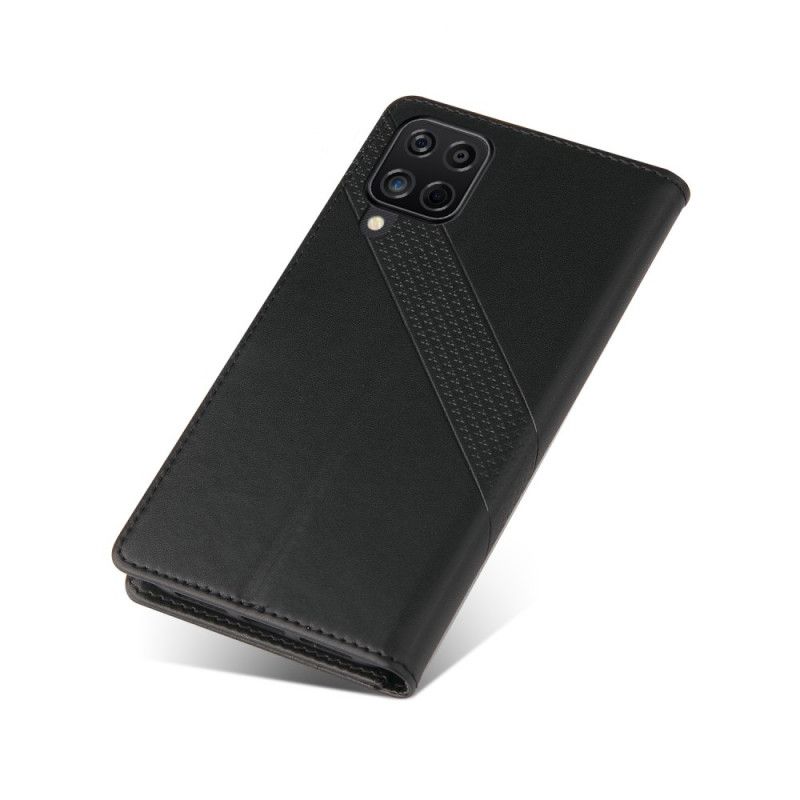 Flip Cover Samsung Galaxy A12 / M12 Lædereffekt Gq.utrobe