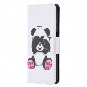 Flip Cover Samsung Galaxy A12 / M12 Panda Sjov