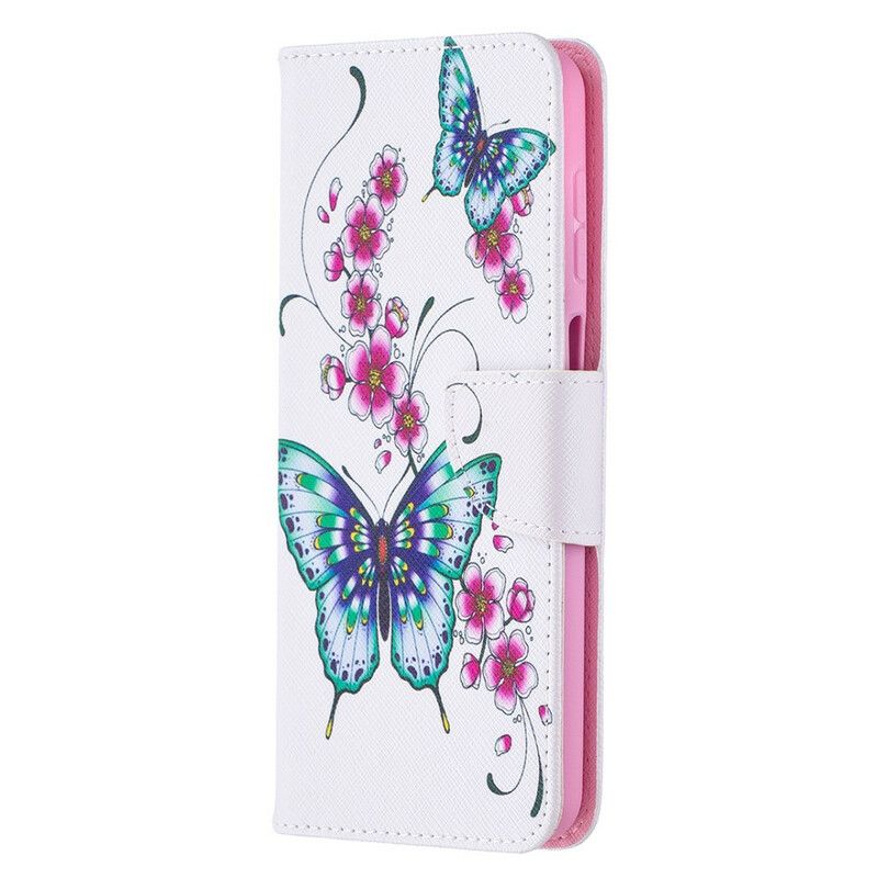 Flip Cover Samsung Galaxy A12 / M12 Sommerfuglekonger