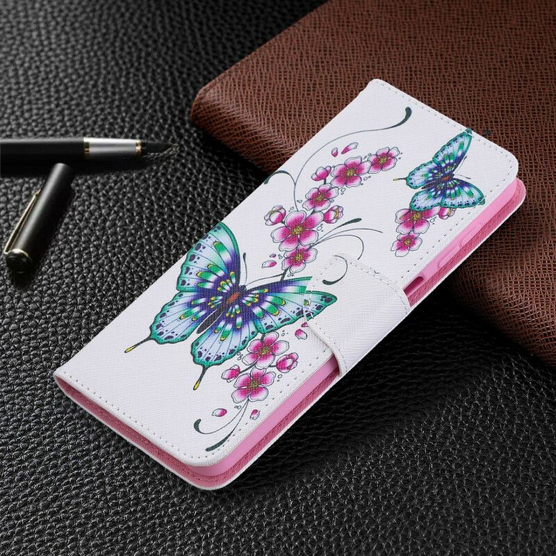 Flip Cover Samsung Galaxy A12 / M12 Sommerfuglekonger