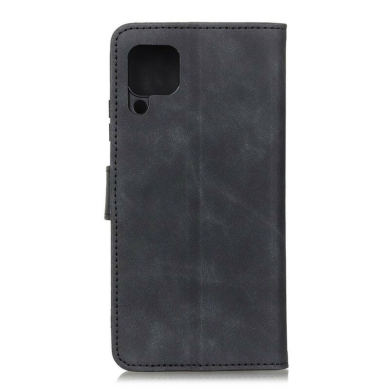 Flip Cover Samsung Galaxy A12 / M12 Vintage Lædereffekt Khazneh