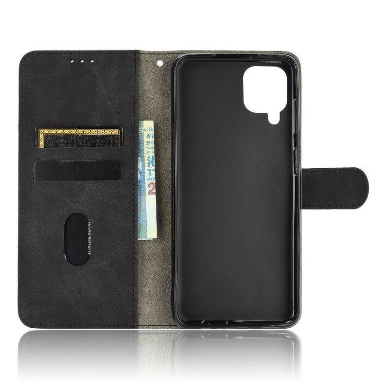 Læder Cover Samsung Galaxy A12 / M12 Skin-touch