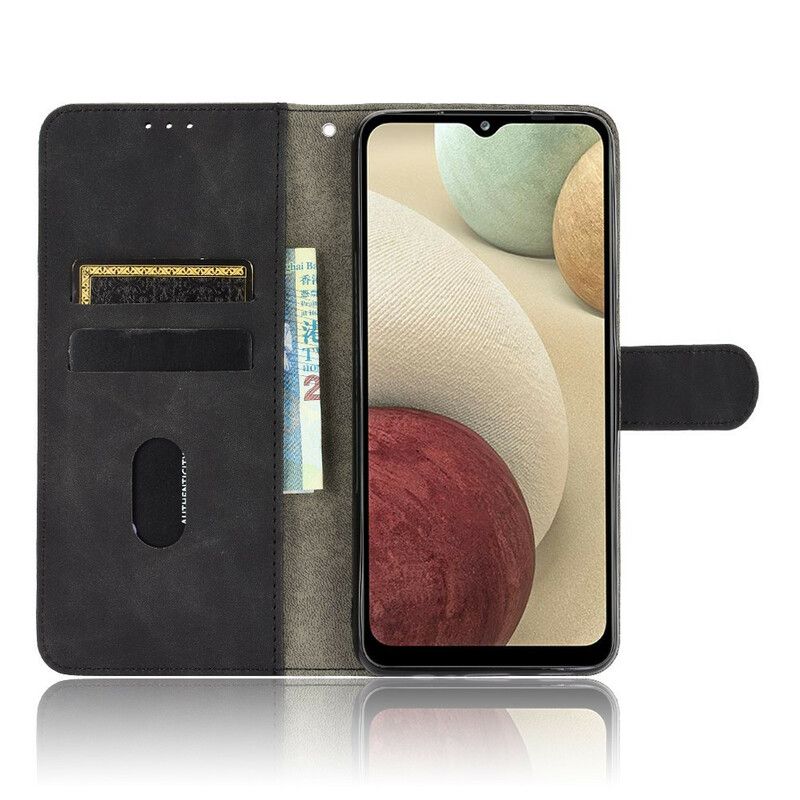 Læder Cover Samsung Galaxy A12 / M12 Skin-touch