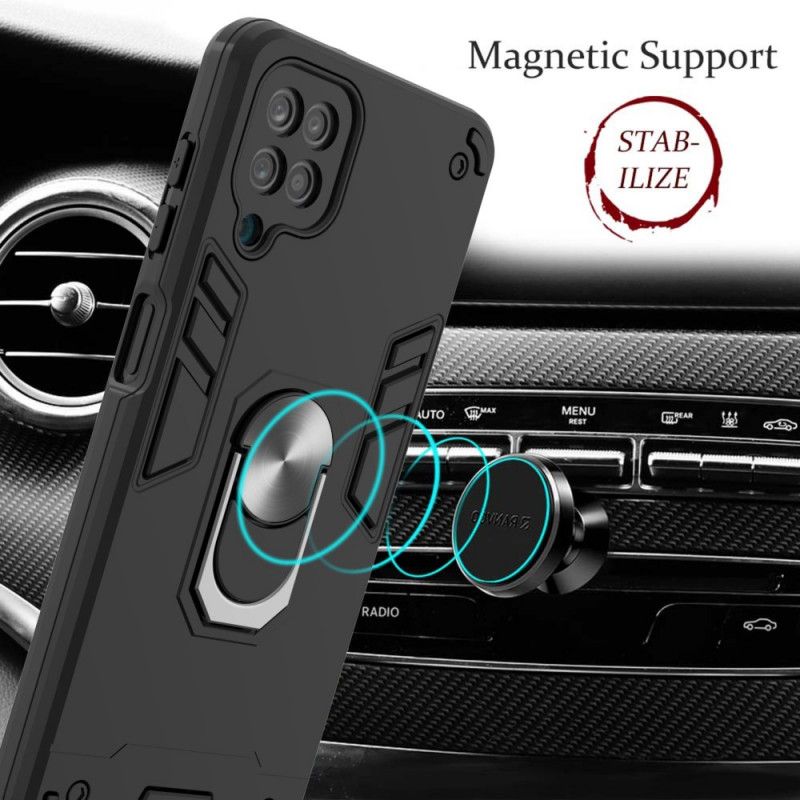 Mobilcover Samsung Galaxy A12 / M12 Ring-support Design